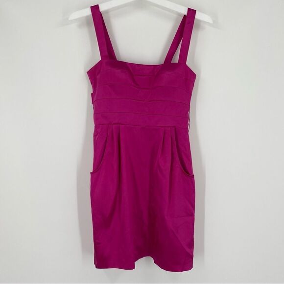 Hailey Logan by Adrianna Papell Women’s Mini Bodycon Fuchsia Dress size S - Picture 1 of 4